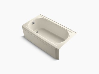 Free Plumbing Fixtures Revit Download – 60" Alcove Bath With Right Hand ...